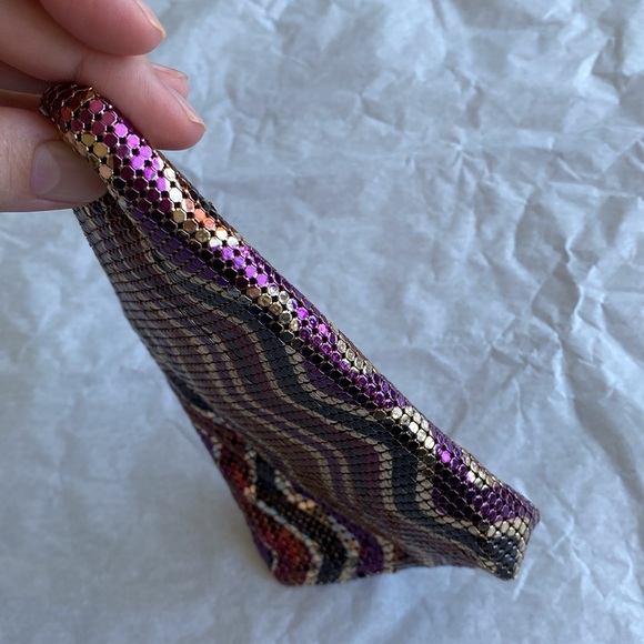 Whiting & Davis Rare Vintage Mesh Clutch/Wallet/Cosmetic Case - Picture 8 of 13